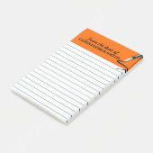 Post-it® La note orange de Courrier-it® d'organisateur de (Incliné)