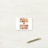 Post-it® La nourriture est bonne ! Manger intuitif - body p (Sur un bureau)