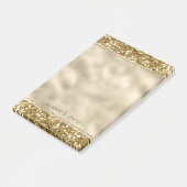 Post-it® La Parties scintillant d'or Glitzy Sparkle       (Incliné)