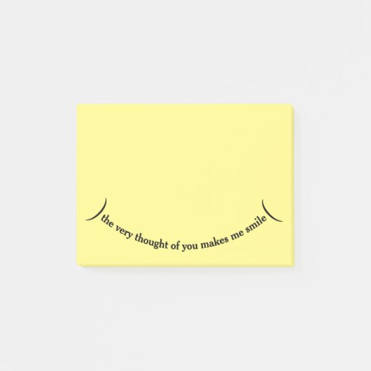 Post-it® La pensée de vous post-it (Devant)