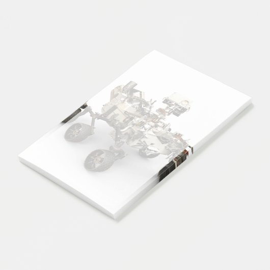 Post-it® La Persévérance Mars Rover Sur Arrière - plan Blan (Incliné)