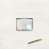 Post-it® La Planète Panoramique Terre Et Les Etats-Unis. (Sur un bureau)