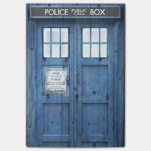 Post-it® La police drôle téléphone la cabine téléphoni