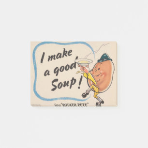 Post-it® La pomme de terre fait une bonne soupe