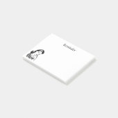 Post-it® La rétro femme pour faire le rappel conçoivent des (Incliné)