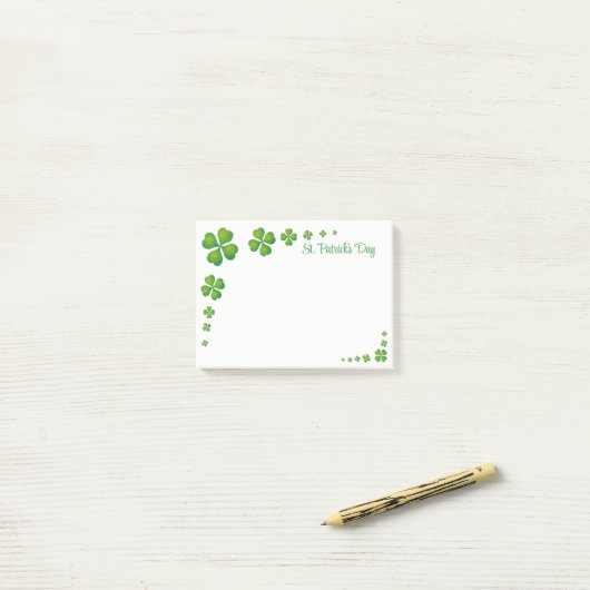 Post-it® La Saint-Patrick (Sur un bureau)