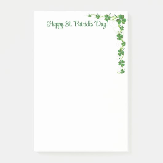 Post-it® La Saint-Patrick (Devant)