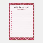Post-it® la Saint-Valentin (Devant)