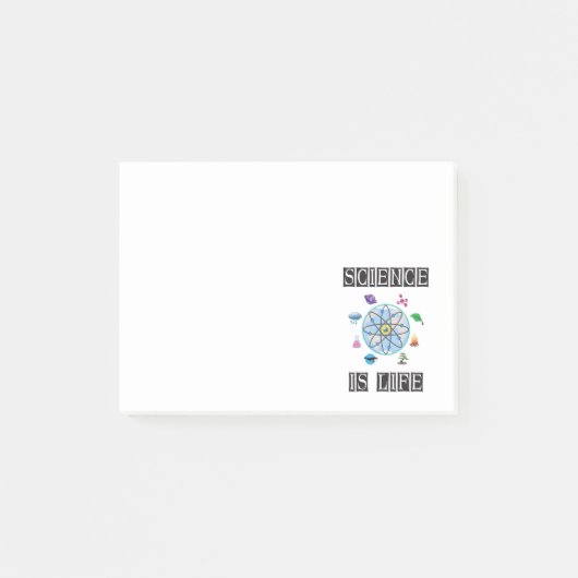 Post-it® La science est la vie (Devant)