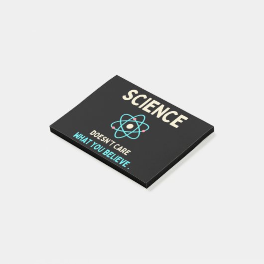 Post-it® la science se fiche de ce que vous croyez (Incliné)