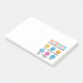 Post-it® La science vous garde curieux (Incliné)
