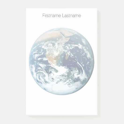 Post-it® La terre de planète (Devant)
