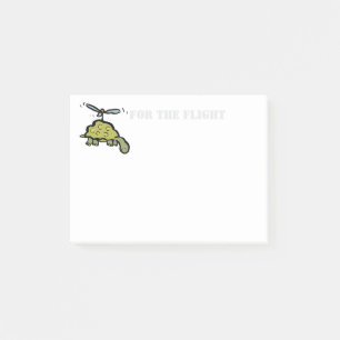 Post-it® la tortue hélicoptère