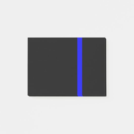 Post-it® La verticale mince symbolique de Blue Line (Devant)