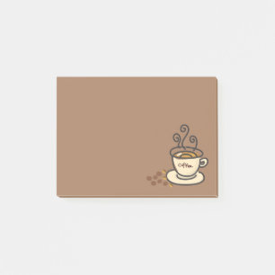 Post-it® La vie commence après intoxiqué de caféine de c