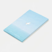 Post-it® La vie est belle Aqua Beach Citation Inspirationne (Incliné)