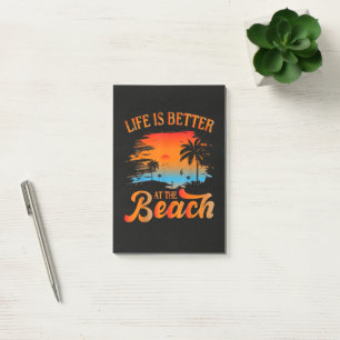 Post-it® La vie est meilleure à la plage