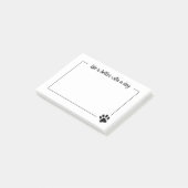 Post-it® La vie est meilleure avec des notes d'un (Incliné)