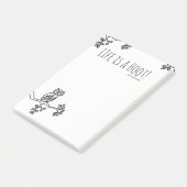 Post-it® La vie est un coup de coeur ! Cute Owl Ajouter un  (Incliné)