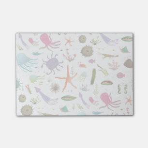 Post-it® La vie marine colorée