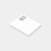Post-it® La vie n'est pas un conte de fées (Incliné)