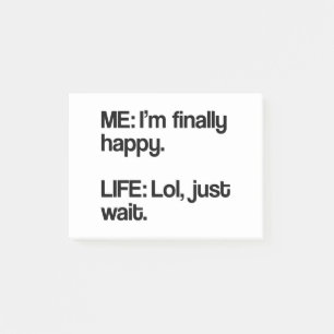 Post-it® La vie suce