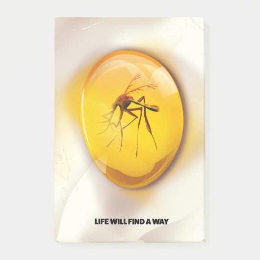 Post-it® La vie trouvera un moyen (Devant)