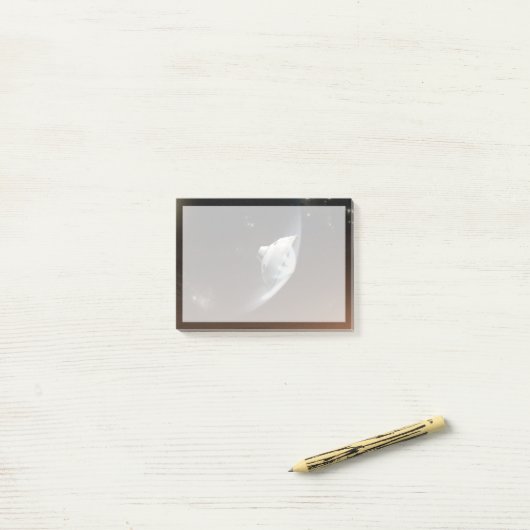 Post-it® Laboratoire des sciences de Mars - Capsule Aérocoq (Sur un bureau)