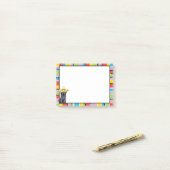 Post-it® Laboratoire noir Fiesta (Sur un bureau)