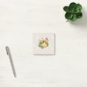 Post-it® Labrador Retriever avec papillons (Bureau)
