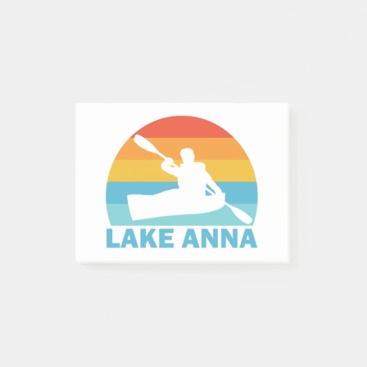 Post-it® Lac Anna Virginia Kayak (Devant)