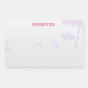 Post-it® Lac des cygnes personnalisé