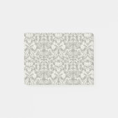 Post-it® Lace noir blanc Damas Brocade (Devant)