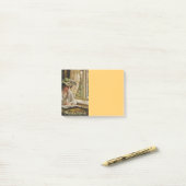 Post-it® Lady Lecture par une fenêtre (Sur un bureau)