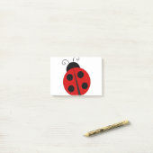 Post-it® Ladybug (Sur un bureau)