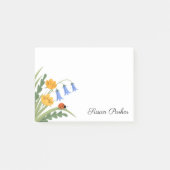 Post-it® Ladybug floral Bluebells Buttercup Stick (Devant)