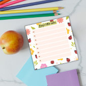 Post-it® Ladybug Garden Notes – Blossom Time Sticky Notes