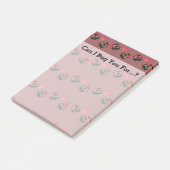Post-it® Ladybug Love (Motif) (Incliné)