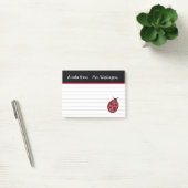 Post-it® Ladybug Post It Notes Cadeau (Bureau)