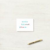 Post-it® L'Aérobic de l'eau près de moi (Sur un bureau)