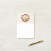 Post-it® Laisser briller le soleil dans la marguerite Super (Sur un bureau)