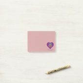 Post-it® Laisser l'amour grandir Plante pointé (Sur un bureau)