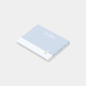 Post-it® Laisser neiger un arbre d'hiver minuscule Ice Blue (Incliné)