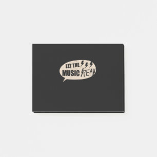 Post-it® Laissez La Musique Atteindre Le Sommet