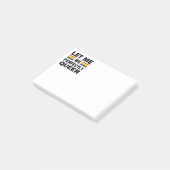 Post-it® Laissez-Moi Être Parfaitement Queer (Incliné)