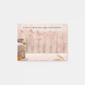 Post-it® Lait rustique peut style rustique sur bois (Devant)