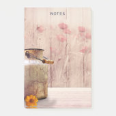 Post-it® Lait rustique peut style rustique sur bois (Devant)