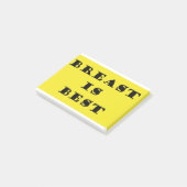 Post-it® L'allaitement est le meilleur (Incliné)