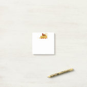 Post-it® l'ambiance chaleureuse et festive de Thanksgiving (Sur un bureau)