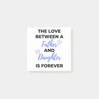 Post-it® L'amour entre un père et une fille est